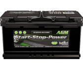 LANGZEIT AGM Batterie 95Ah 12V 900A/EN Start-Stop Autobatterie VRLA  Batterie : : Auto & Motorrad