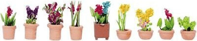 Noch Plantes d'ornement dans de petits pots (14080)