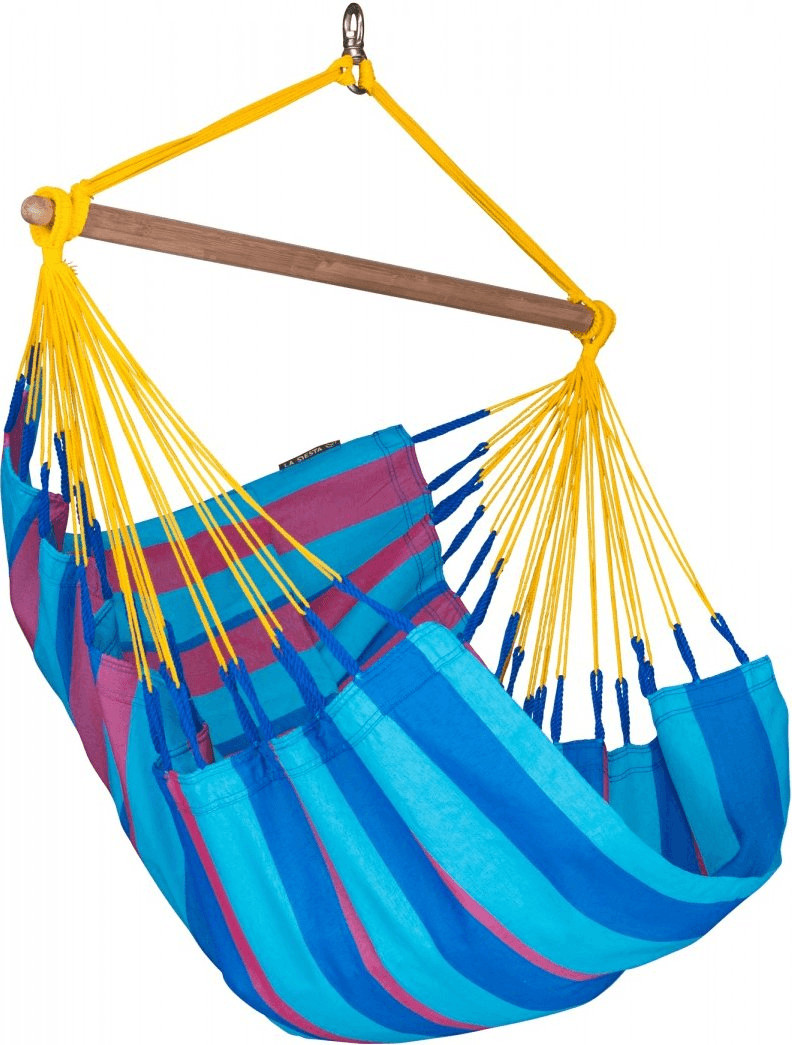 La Siesta Chaise-hamac Basic Sonrisa prune
