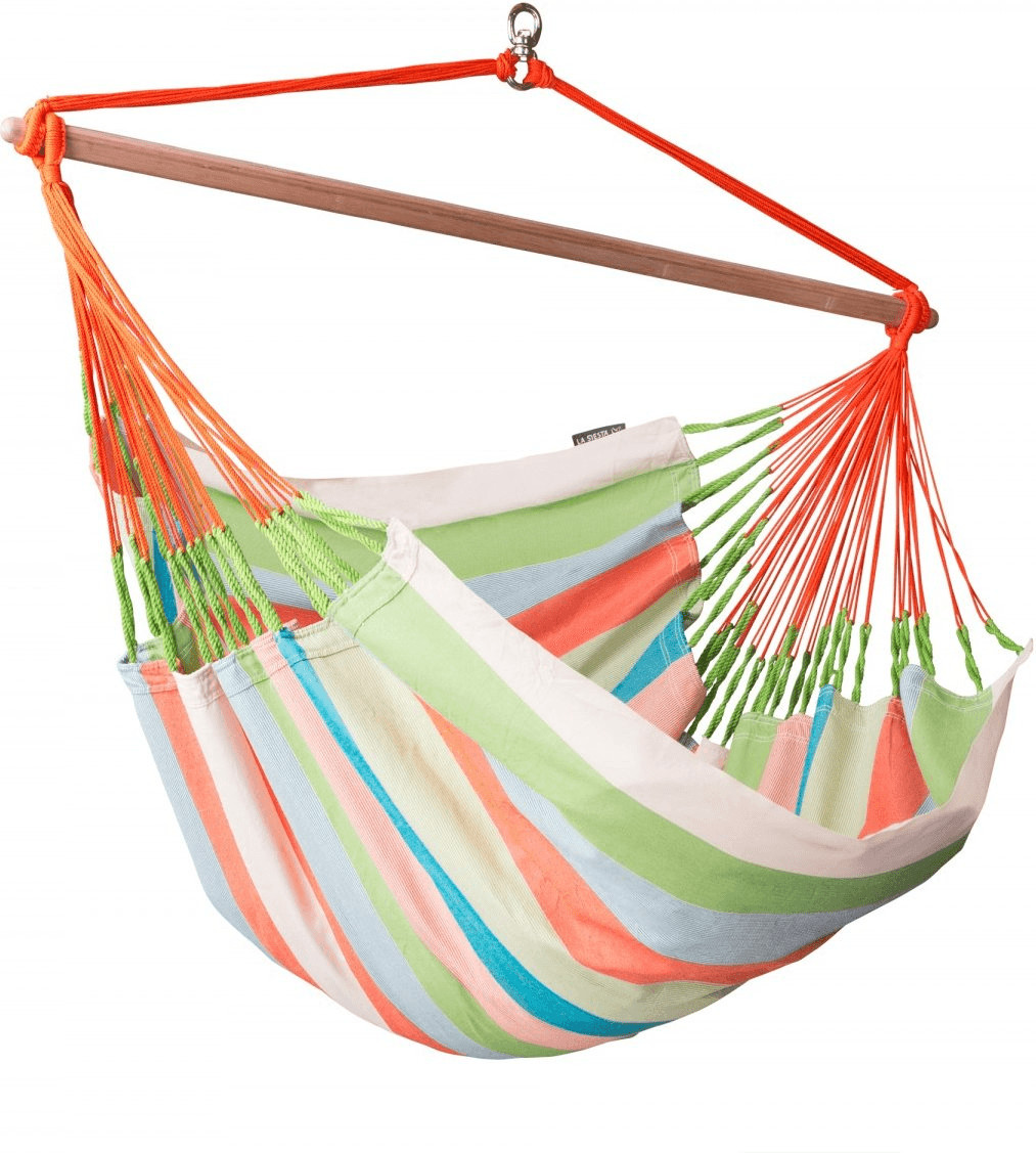 La Siesta Chaise-hamac lounger Domingo coral