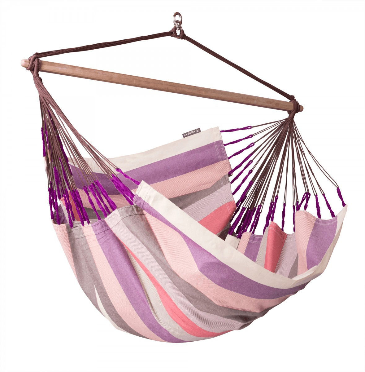 La Siesta Chaise-hamac lounger Domingo plum