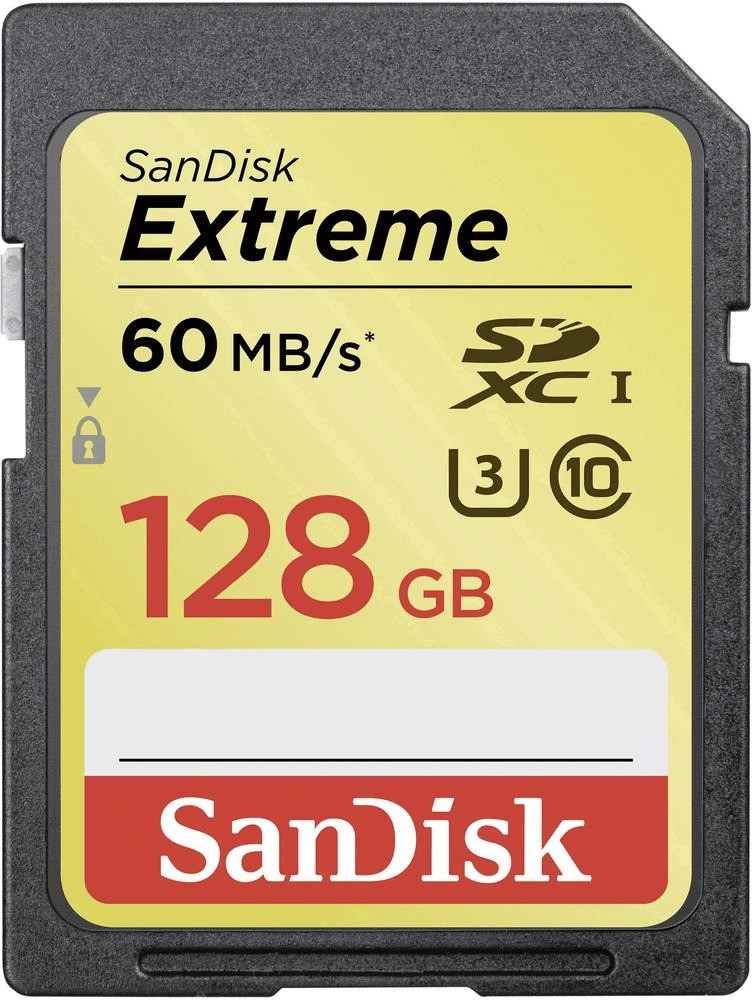 SanDisk Extreme SDXC 128 GB (SDSDXN-128G)