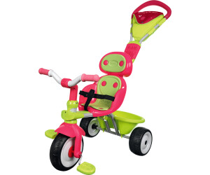 Tricycle baby driver confort rose bleu Smoby