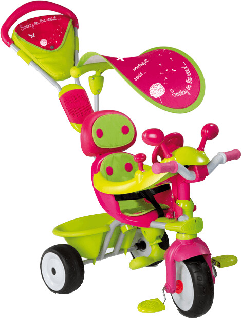 SMOBY Tricycle enfant évolutif Baby Driver Plus - Structure métal