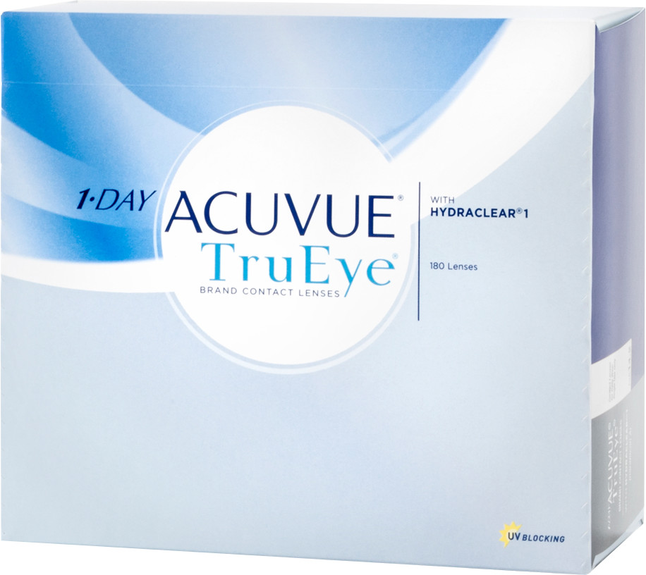 Johnson & Johnson 1 Day Acuvue TruEye -12,00 (180 lentilles)
