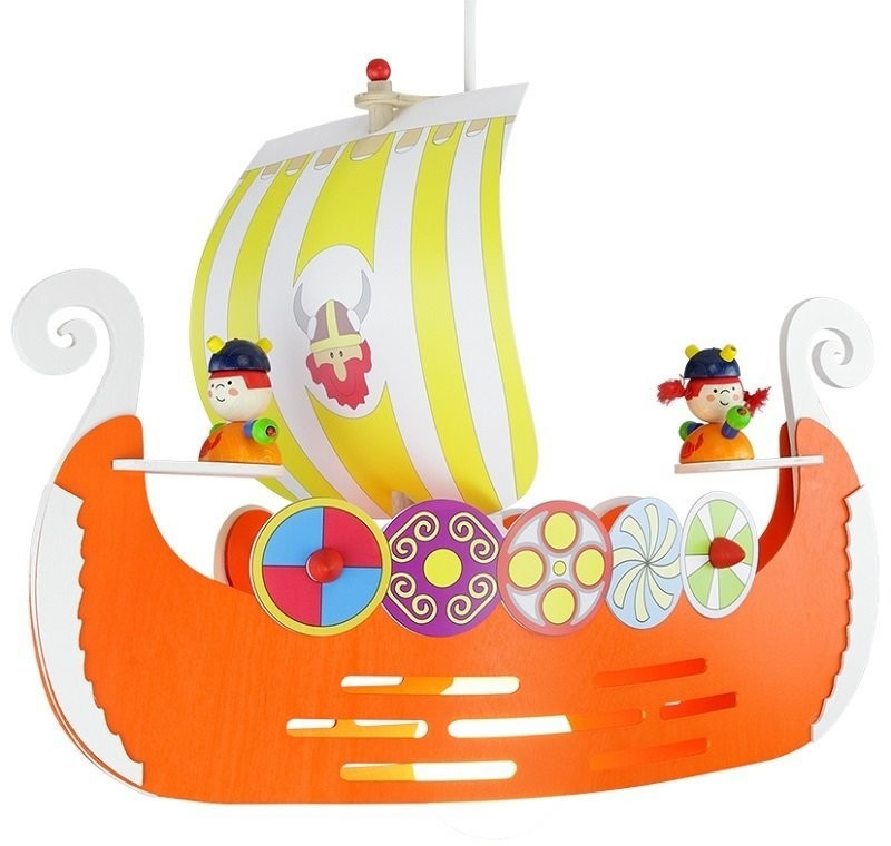 Elobra Suspension bateau viking - orange
