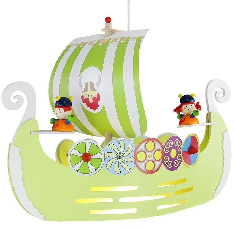 Elobra Suspension bateau viking - vert