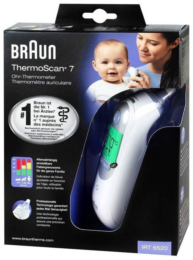 Braun IRT 6520 ThermoScan 7 ab 46,50 € (Februar 2024 Preise) |  Preisvergleich bei