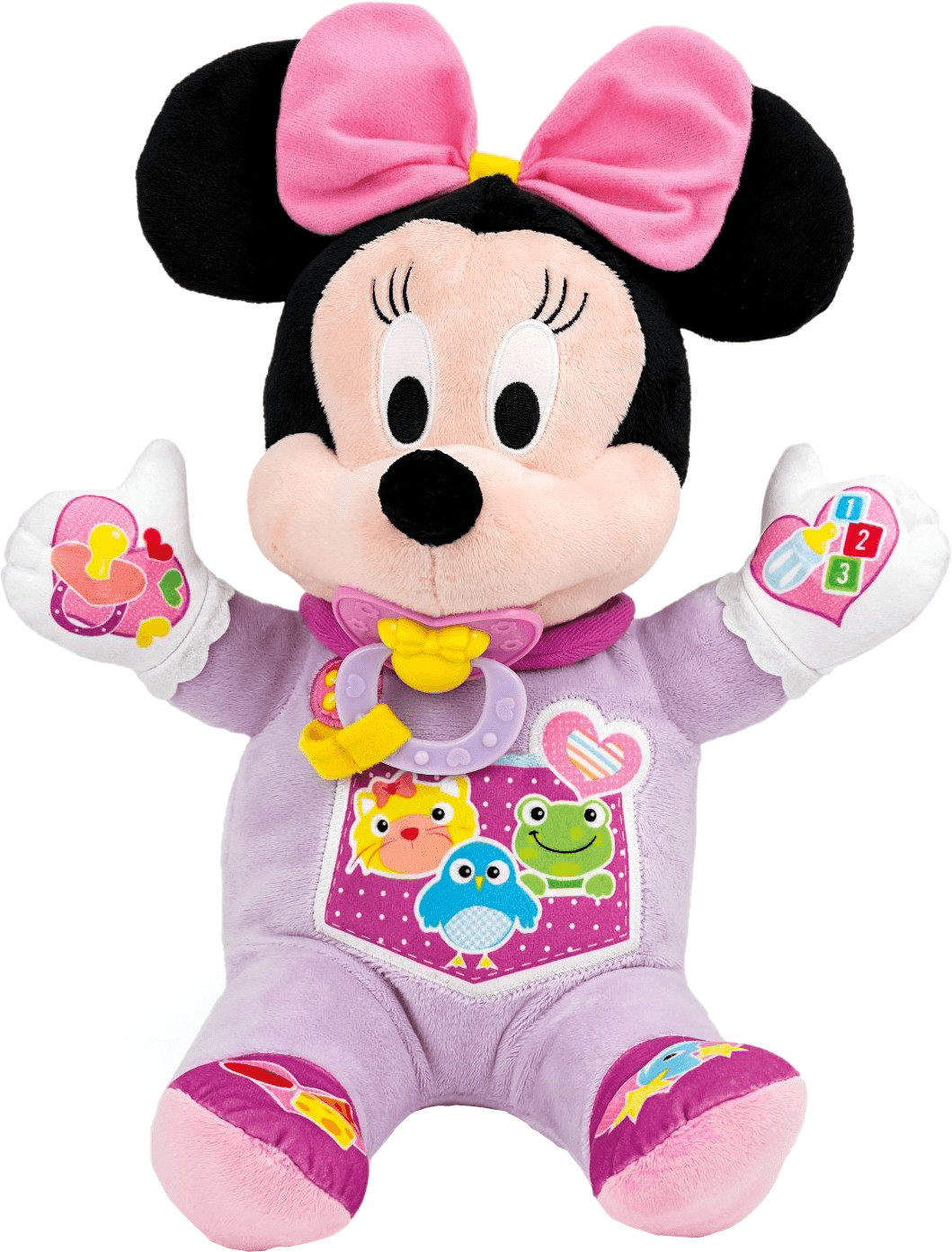 Clementoni Minnie, ma poupée à cajoler