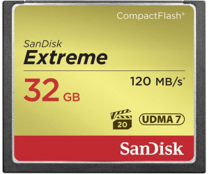 Buy SanDisk CompactFlash Extreme 32GB SDCFXSB 032G G46 from 31.79 Today Best Deals on idealo