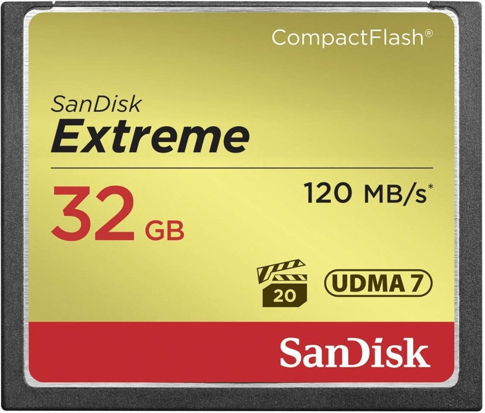 SanDisk CompactFlash Extreme 32 Go (SDCFXSB-032G-G46)