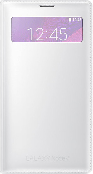 Samsung S-View Wallet Cover blanc (Galaxy Note 4)