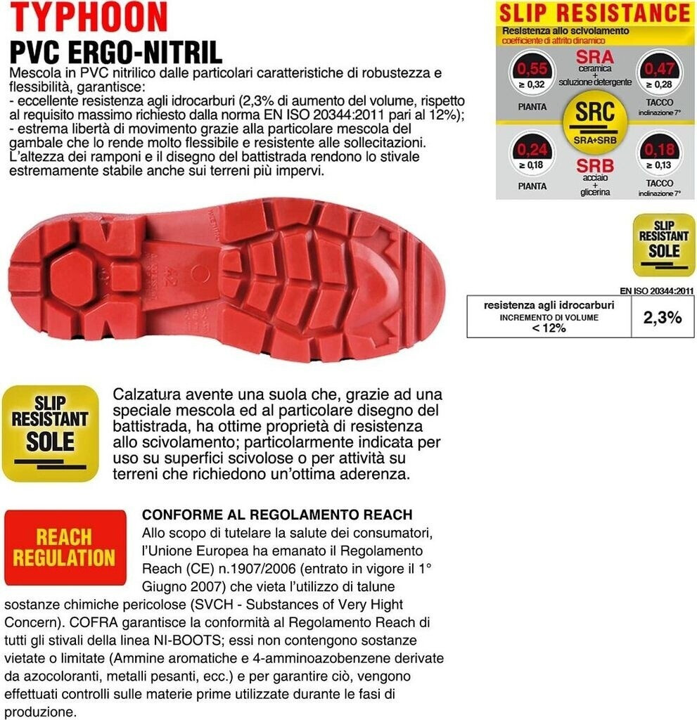 Cofra Safety Taphoon a 39 90 oggi Migliori prezzi e offerte su idealo