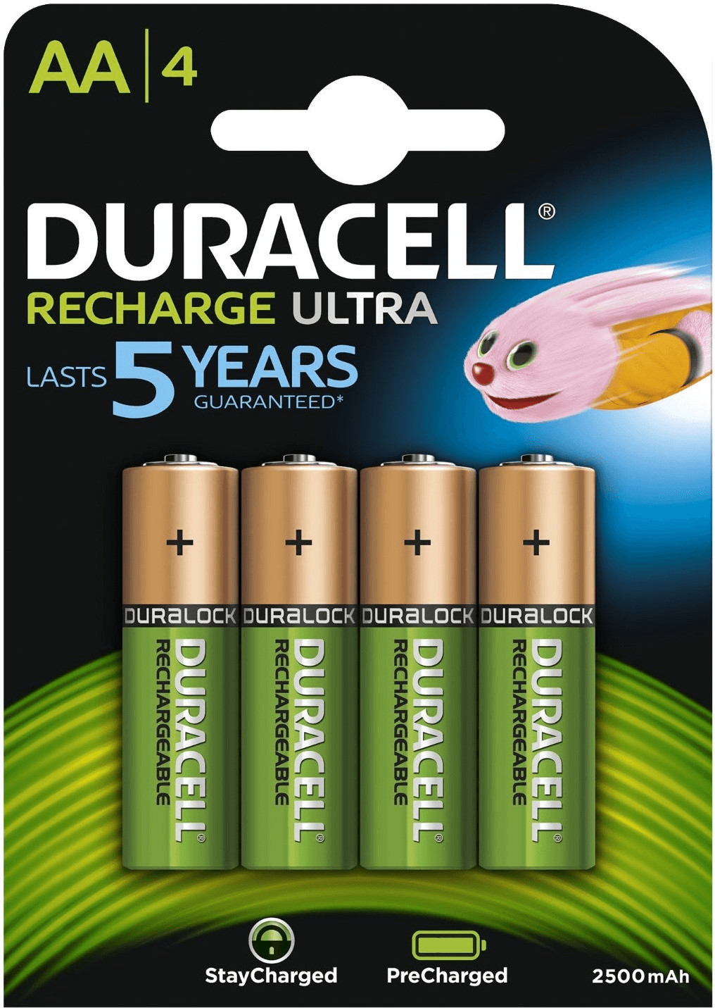 Duracell 4x Rechargeable AA Mignon 1,2V 2500 mAh desde 9,34