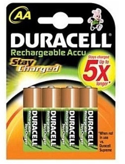 Duracell 4x Rechargeable AA Mignon 1,2V 2500 mAh desde 9,34 €