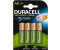 Duracell Rechargeable AA Mignon 1,2V 2500 mAh (4 St.)