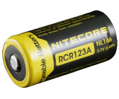 RCR123A 3.0 Volt 880mAh 1,5A Lithium Ionen Akku 16340, wiederaufladbar nur  über micro USB