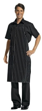 Leiber Latzschürze schwarz 100 x 100