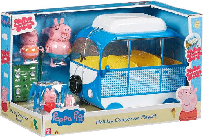 The Characters Holiday Campervan Playset