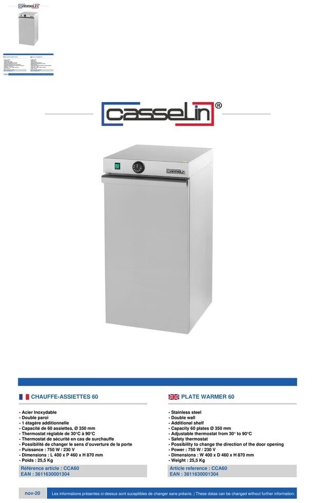 Casselin CCA60