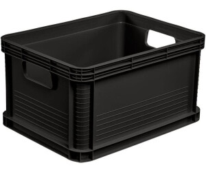 2 x Robusto-Box  20 L grau Aufbewahrungsbox Box Kiste 