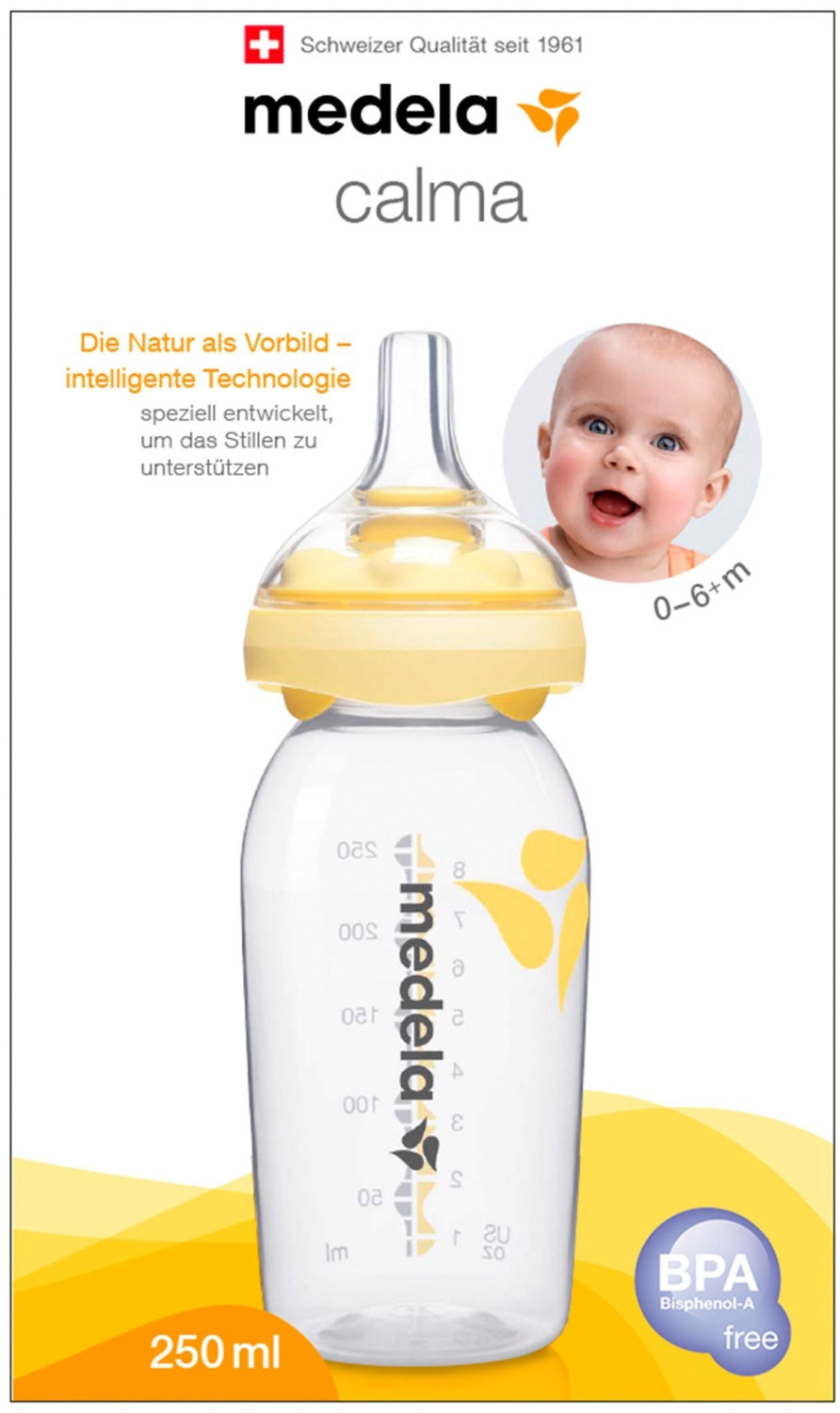 Kit d'allaitement Medela avec tétine et biberon de 250 ml sans BPA
