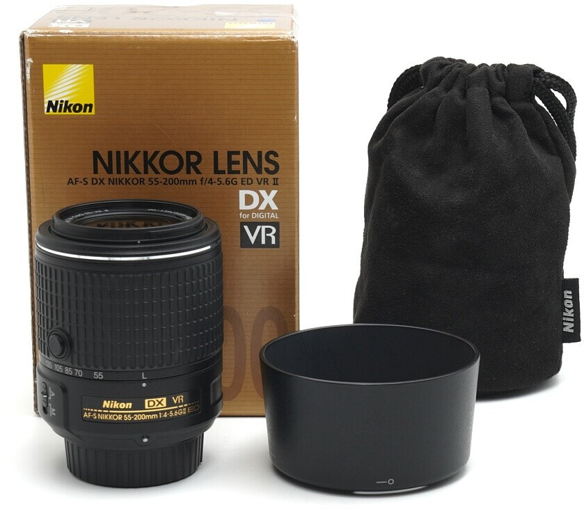 Nikon AF-S DX Nikkor 55-200mm f4.0-5,6 G ED VR II a € 182,64