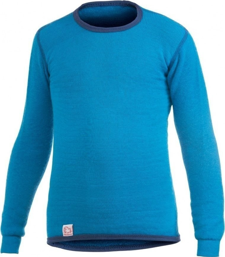 Woolpower Kids Crewneck 200 dolphin blue