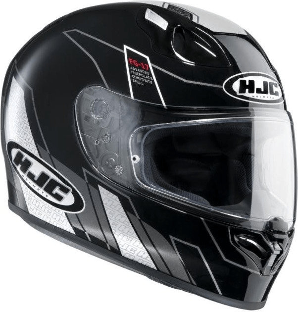 HJC FG-17 Zodd noir/blanc