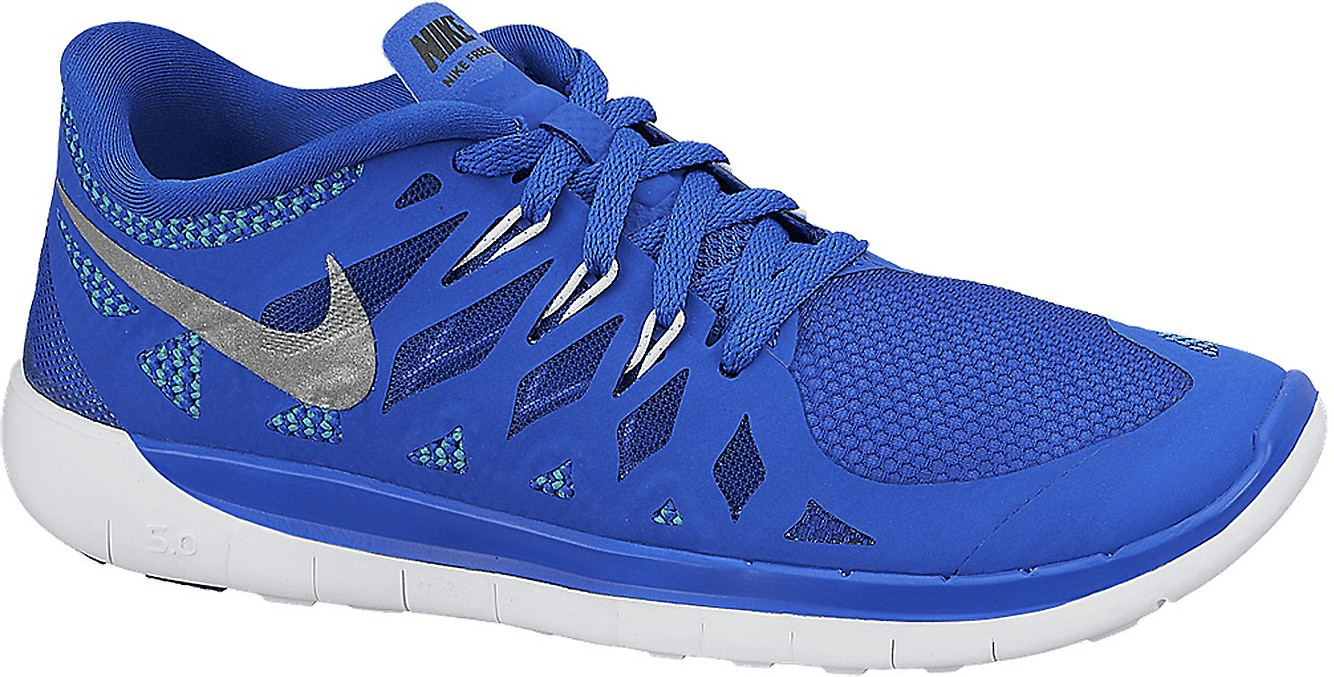 Nike Free 5.0 2014 GS lyon blue/blue lagoon/black/metallic silver