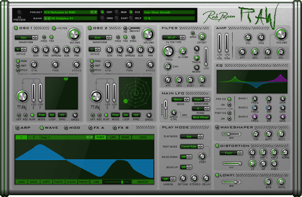 Rob Papen RAW