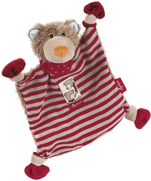 Sigikid Doudou ours rouge Wild et Berry Bears 40783
