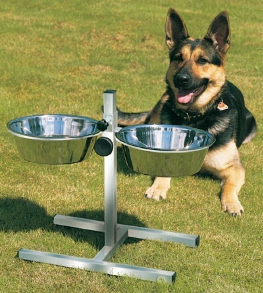Trixie Porte gamelle avec écuelles 2 x 4,7 L