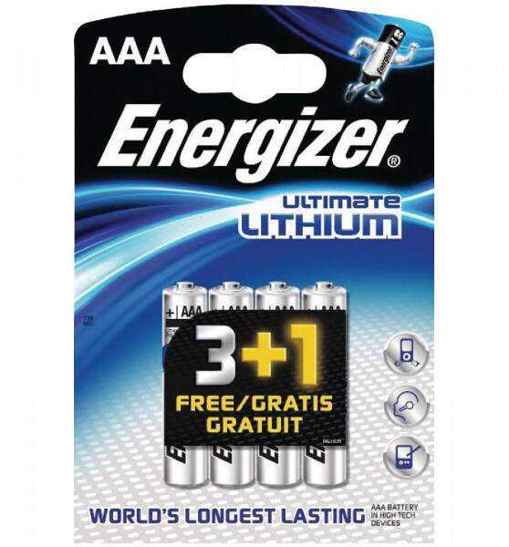 Energizer Ultimate Lithium AAA Batterie 1,5V 1250 mAh (4 St.) ab 8,49 € Preisvergleich bei