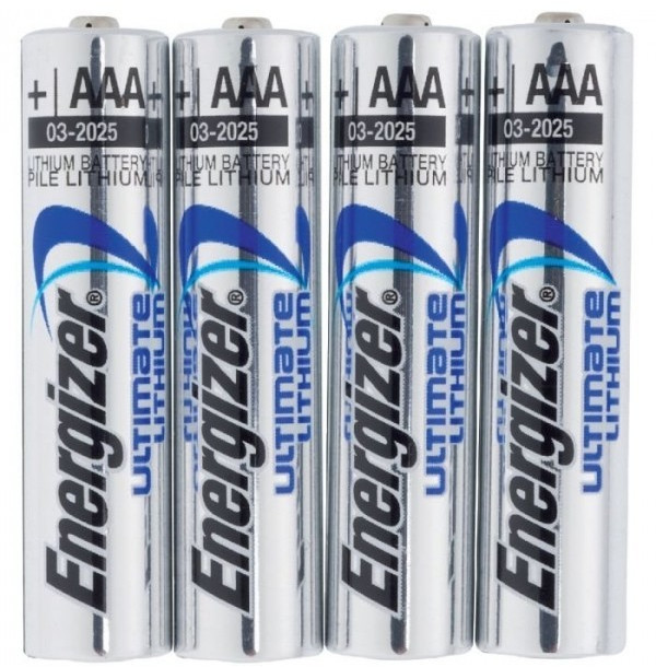 Energizer 4x Ultimate Lithium AAA Batterie 1,5V 1250 mAh au