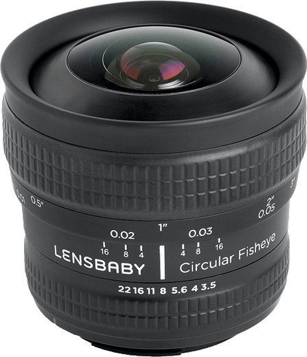 Lensbaby Circular Fisheye 5.8mm f3.5 Micro Four Thirds