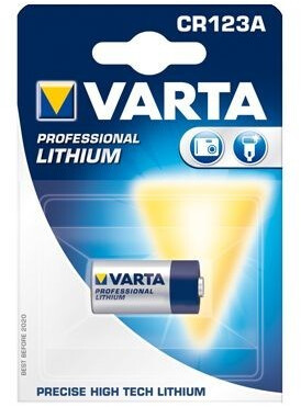 Pile Varta CR123A Professional Photo Lithium - batterie appareil photo