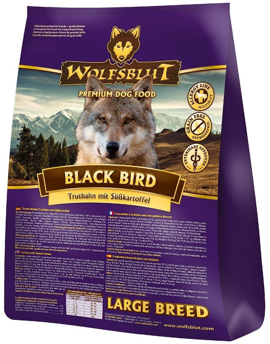 Wolfsblut Black Bird Large Breed Adult