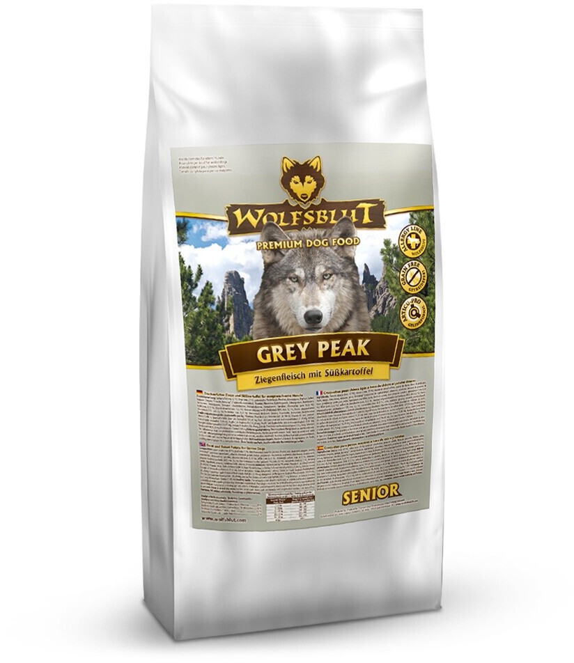 Wolfsblut Grey Peak Senior Trockenfutter Für Hunde - 4x2 Kg, Getreidefrei Mit Ziegenfleisch & Süßkartoffel