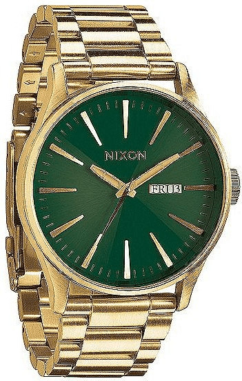 Nixon The Sentry SS gold/green sunray (A356-1919)