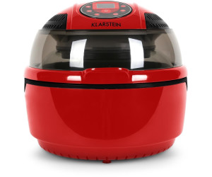 Klarstein VitAir Set Friteuse à air chaud (9L, 1400W, broche tournante, réglage manuel de la Klarstein VitAir Set Friteuse à air chaud (9L, 1400W, broche tournante, réglage manuel de la