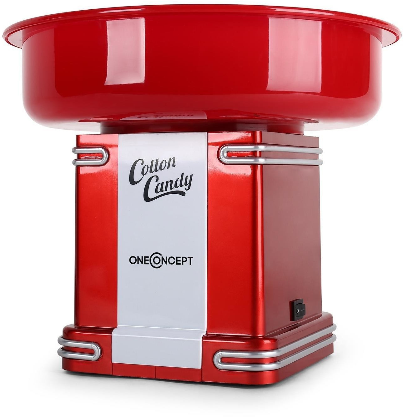 OneConcept Candy Cloud Machine à barbe à papa rose