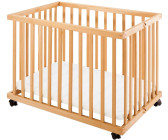 Parque infantil plegable para bebés - Barrera de seguridad para bebés de 0  a 6 años Cama para niños 150 x 150 x 55 cm