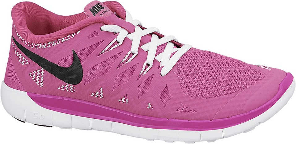 Nike Free 5.0 2014 GS Girls hot pink/white/black