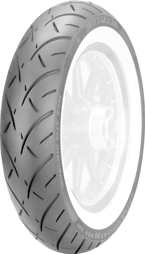 Metzeler ME 888 Marathon Ultra Whitewall MT90B16 M/C 74H TL