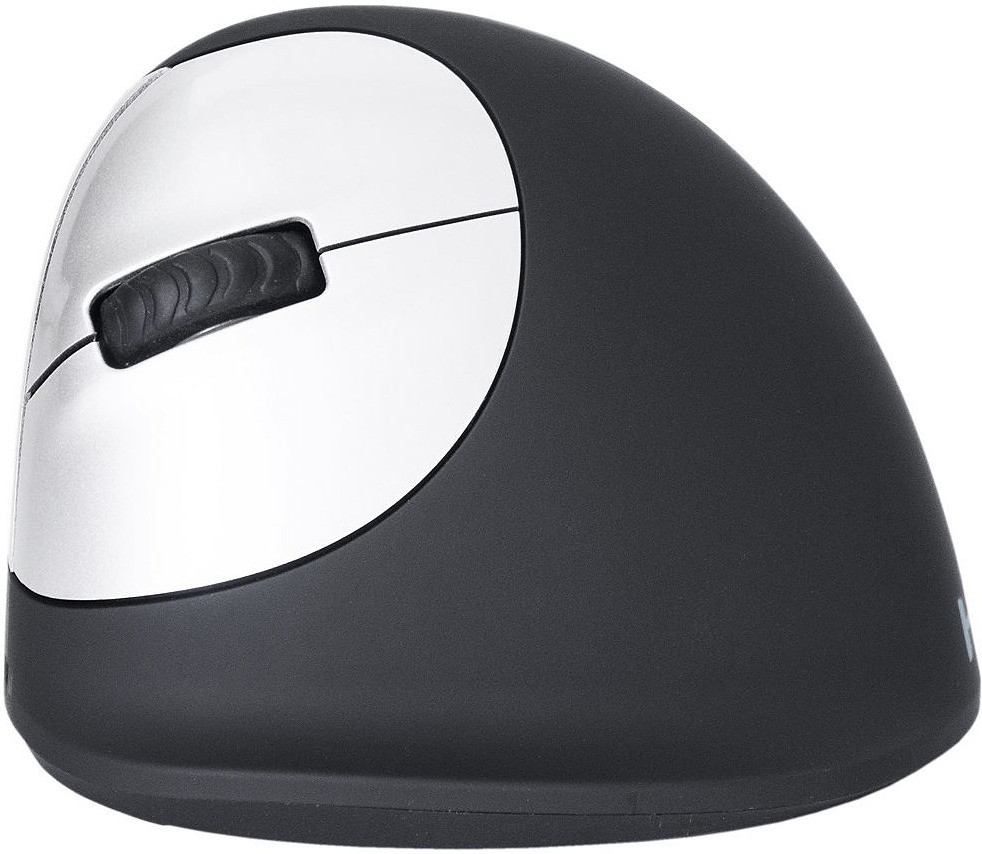 HE Ergo R-Go Souris verticale sans fil pour gaucher (noir/gris)