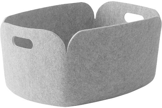 Muuto Restore Basket 23x35x48cm Light Grey
