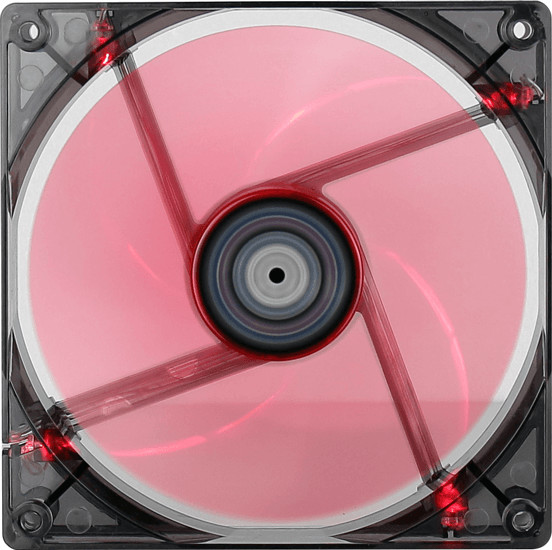 Aerocool Lightning 140mm rouge