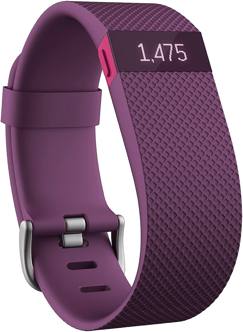 fitbit charge hr plum