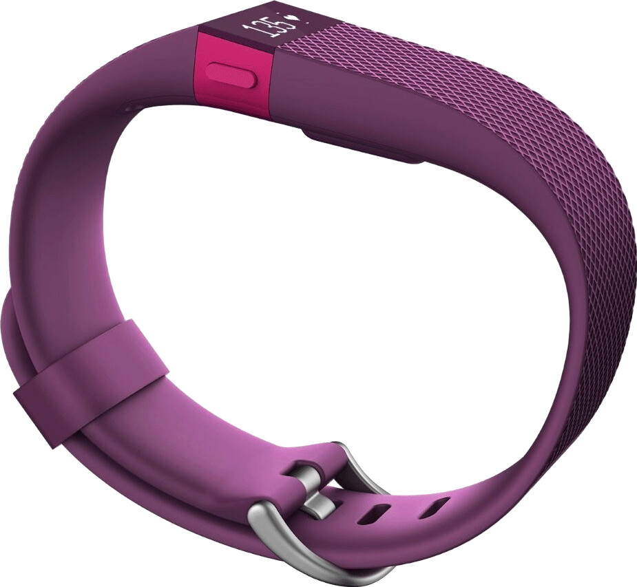 fitbit charge hr plum